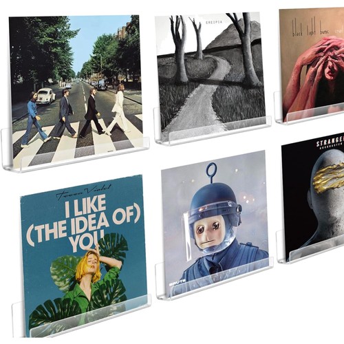 6er set transparente vinyl - transparente,