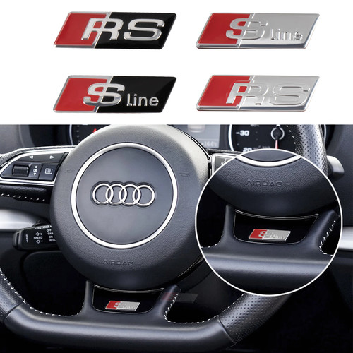 Audi line lenkrad - s, emblem