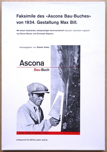 Max bill ascona baubuch - max,