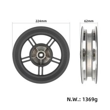 5Plus Roller Vorderrad