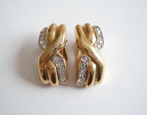 Vintage swarovski ohrclips - swarovski,