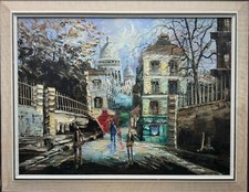 Großes Gemälde Öl auf