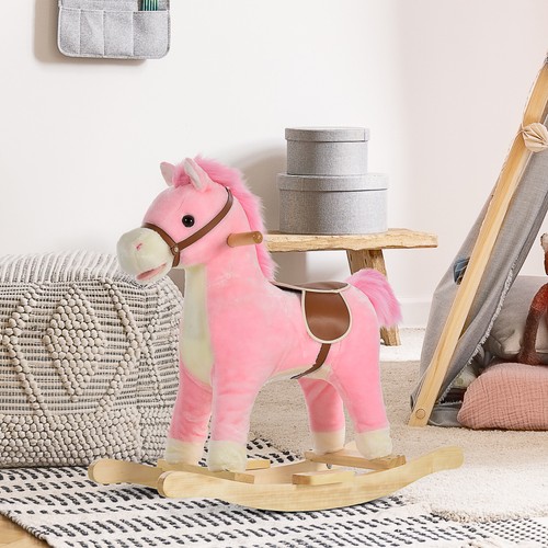 Homcom kinder schaukelpferd - kinder,