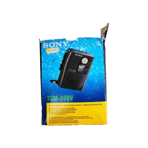 Sony tcm 359v walkman - tcm-359v,
