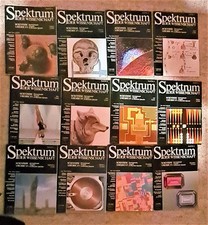 Spektrum der Wissenschaft 1980 Jahrg. komplett 12 Magazine Zeitschriftensammlung