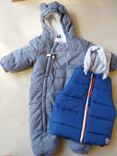 Winteroverall baby und weste - winteroverall,