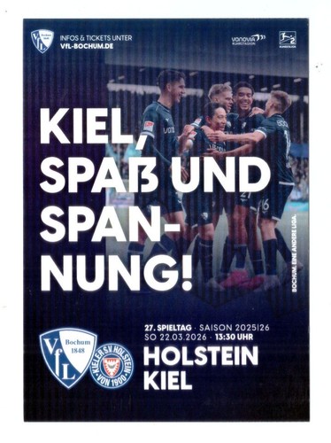 Vfl bochum holstein kiel - bochum,