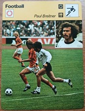 Editions Rencontre Lausanne 1978 Fußball Sammelkarte Bayern München Breitner