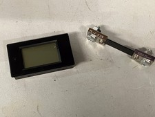 Digitalanzeige Volt Strom 100A 100V + Shunt Strommessgerät Photovoltaik