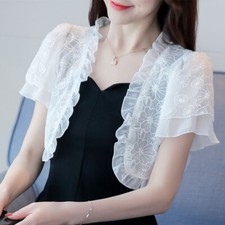 Ruffles damen spitzenbolero - ruffles,