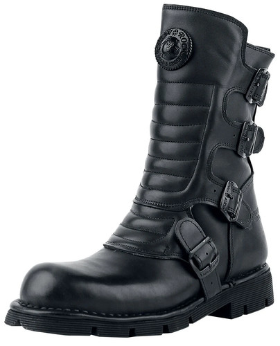 New rock stiefel herren - new, crust