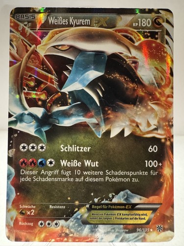 Weißes kyurem pokemon - weißes, ex