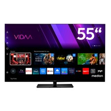MEDION X8552501 (55'') LCD UHD Smart-TV HDR Dolby Vision MEMC HD Triple Tuner