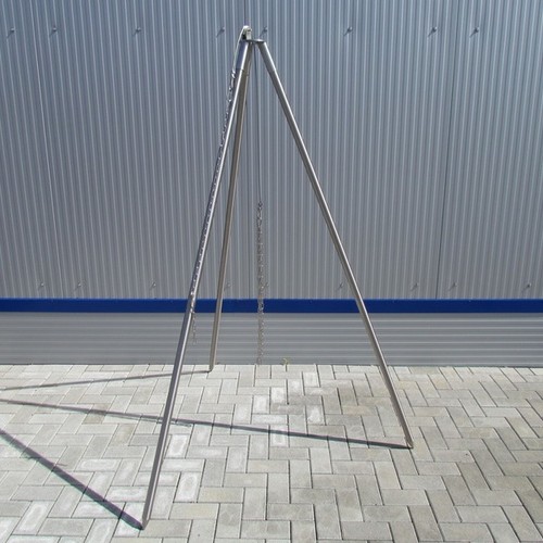 Edelstahl dreibein grill - edelstahl,