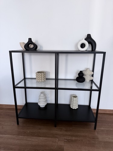 Ikea regal schwarz matt - schwarz, metall