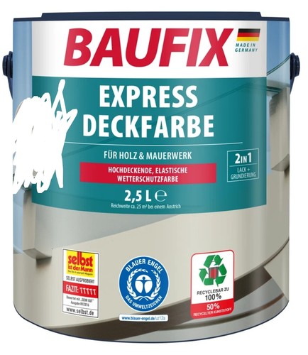 Baufix 2in1 express deckfarbe - 2in1,
