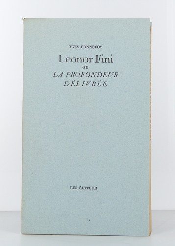 Bonnefoy leonor fini - bonnefoy,