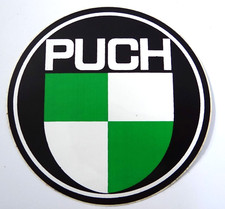 Werbe aufkleber puch logo 10cm - werbe-aufkleber,