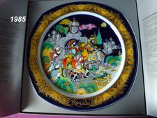 Rosenthal  Weihnachtsmotivteller 1985 Björn Wiinblad Limited Edition