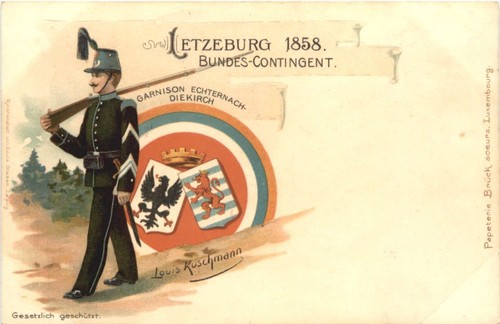 Letzeburg 1858 bundes - letzeburg,
