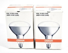 2 x OSRAM HQL-R DE LUXE E27