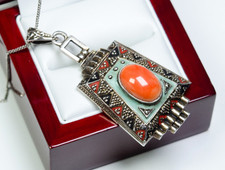 830 Silber - antiker Art Deco/