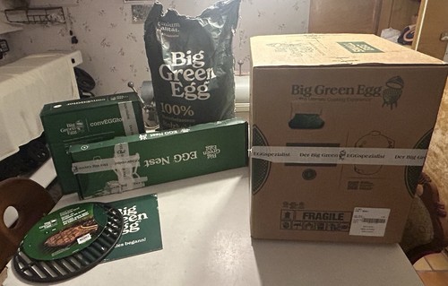 Big green egg - big, small