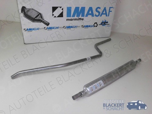 Imasaf auspuffset mitteltopf - imasaf, +
