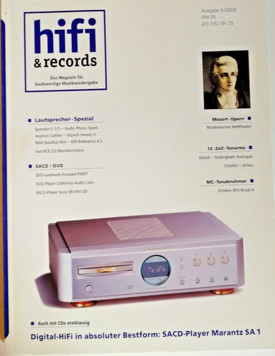 Hifi records 2000 - hifi, marantz