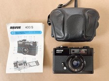 Revue 400 s Sucherkamera mit Revuenon 1:2,8 38mm mit Tasche + Bedienungsanleitng