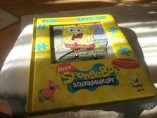 Kinderbuch " SPONGE BOB - Mein großes Puzzlebuch , 5 Puzzle