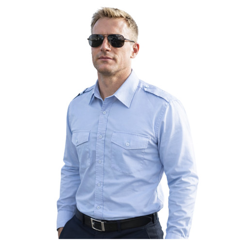 Herren pilotenhemden langarm - herren,