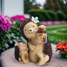 Dekofigur Gartenfigur Igel