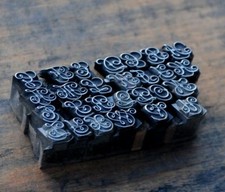 Alphabet Bleilettern Vintage