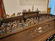 Sammlung 130 antik Blei -Zinnfiguren Indianer Wild West Beduinen 7 kg um 1910