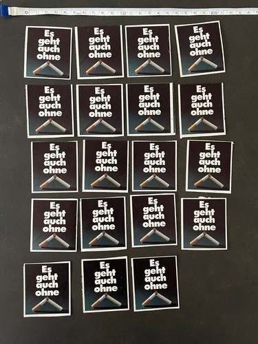 Aufkleber sticker geht - aufkleber, es