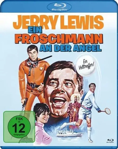 Ein froschmann der angel - froschmann, an