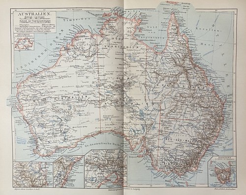 Antike historische landkarte - historische,