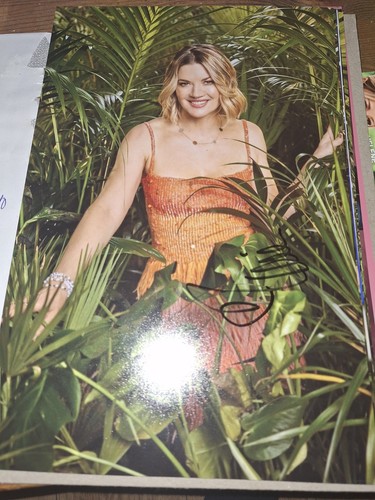 Autogramm foto nina - autogramm,