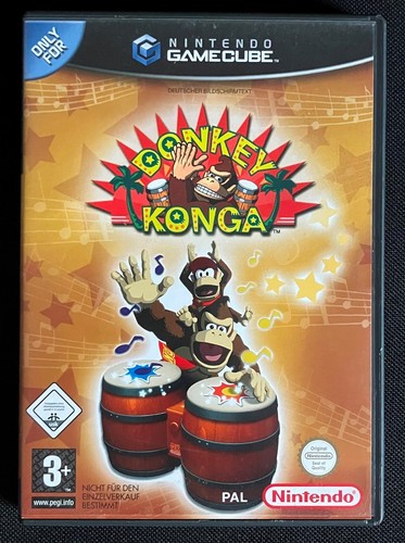Nintendo donkey konga gamecube - nintendo,