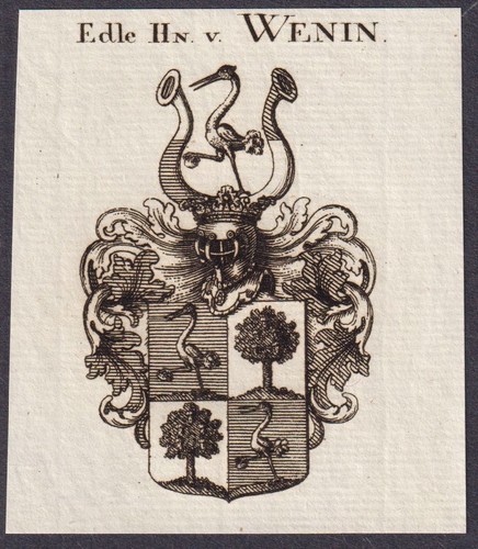 Wenin wappen coat - wappen, adel