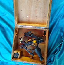 C. PLATH Trommelsextant für Horizontale Winkelmessung schwarz + Transportkiste