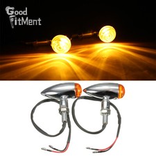 Bullet Halogen Blinker Chrom