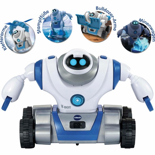 Vtech bot 1 roboter - v-bot, 5-in-1