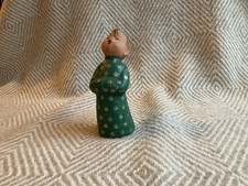 Jullar •  Original Singer Engel • Grün mit Sternen • Vintage