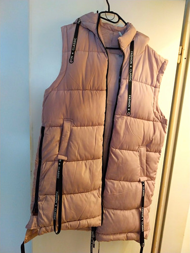 Damen steppweste rosa - steppweste,