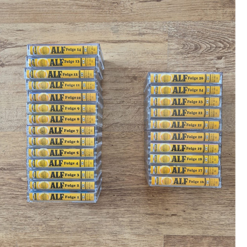 Alf hörspiel musikkassetten - alf,