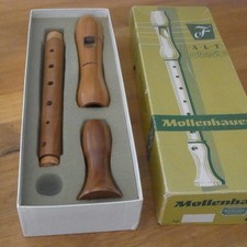 Mollenhauer F-Altblockflöte (F-Flöte / Alt-Flöte). Canta,  deutsch