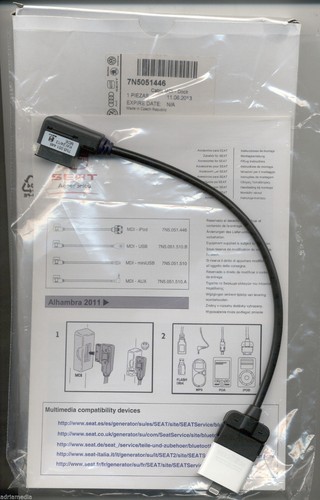 Media interface kabel - vw,