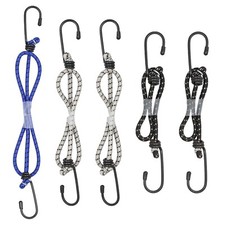 5x Spanngummi mit Haken 30 -